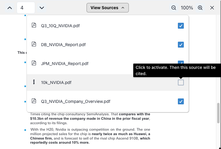 Or chat with 20+ PDFs at once.